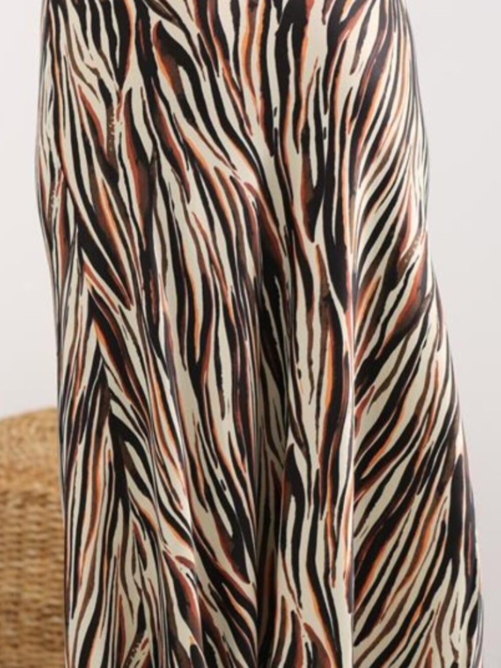 Zara Zebra Skirt Size M